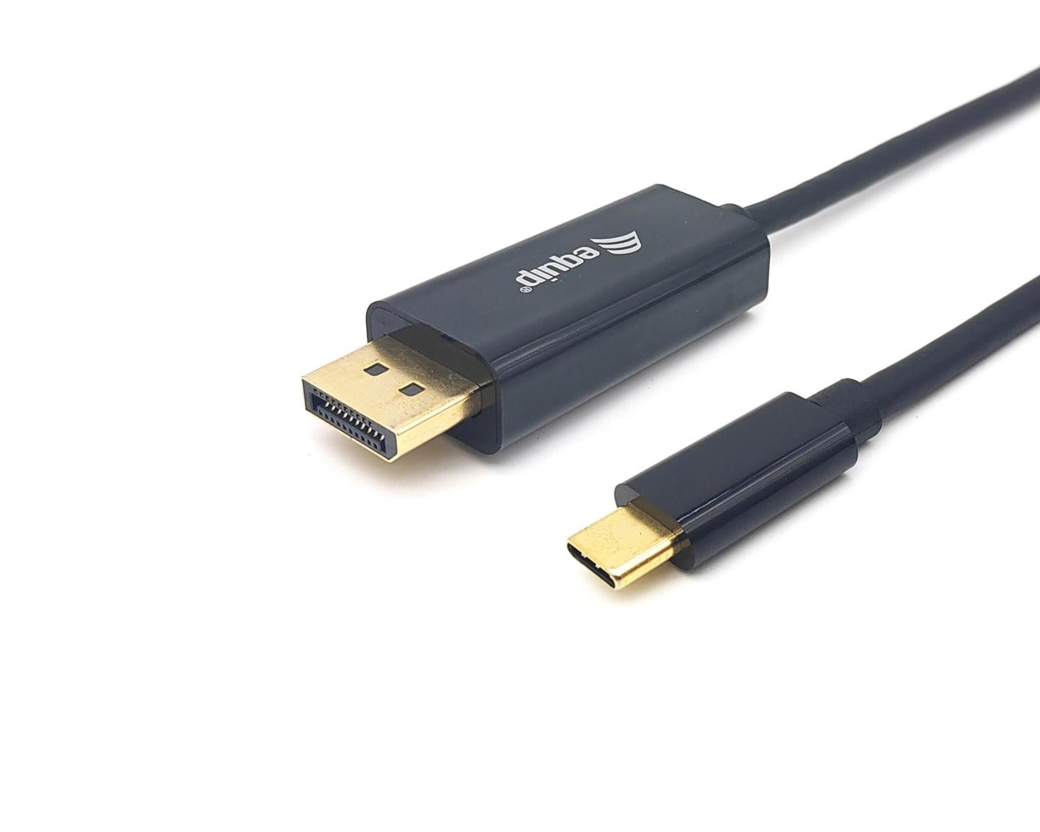 Equip 133428 Adaptador De Cable De Vídeo 3 M Usb Tipo C Displayport Gris , Leroy Merlin