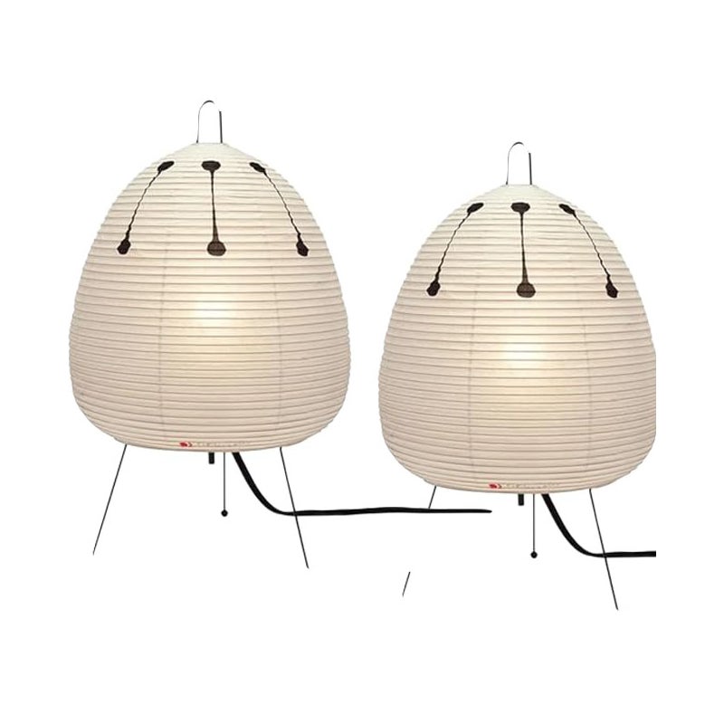 Zestaw japońskich dekoracyjnych lamp stołowych z papieru ryżowego Trójkolorowa ściemniana lampa podłogowa z wtyczką UE do salonu i sypialni
