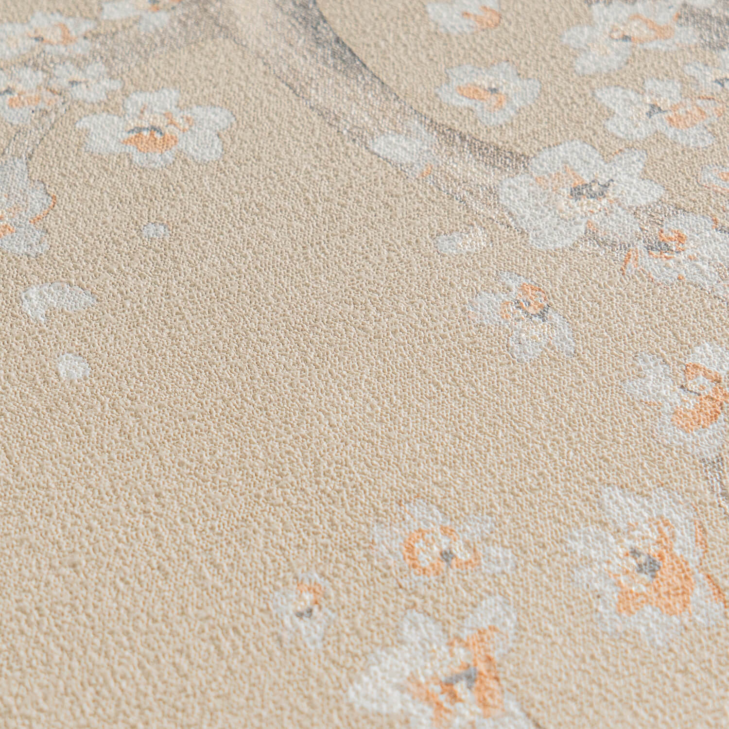 Profhome 781992-GU Papel de parede com flores texturizado fosco 5,33 m2 - 3