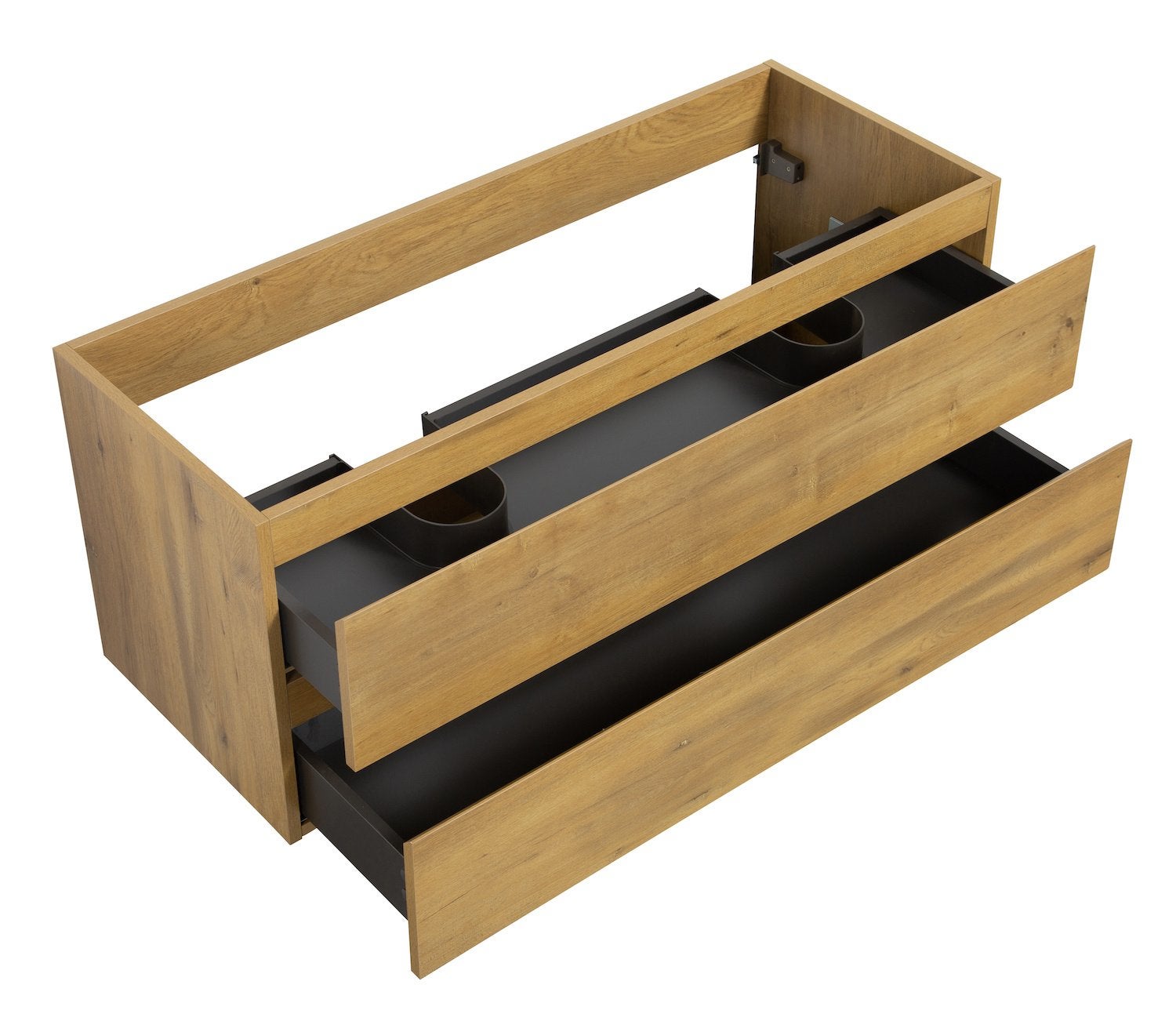 Meuble de salle de bain Angela 120cm - chene – Armoire rangement - 2