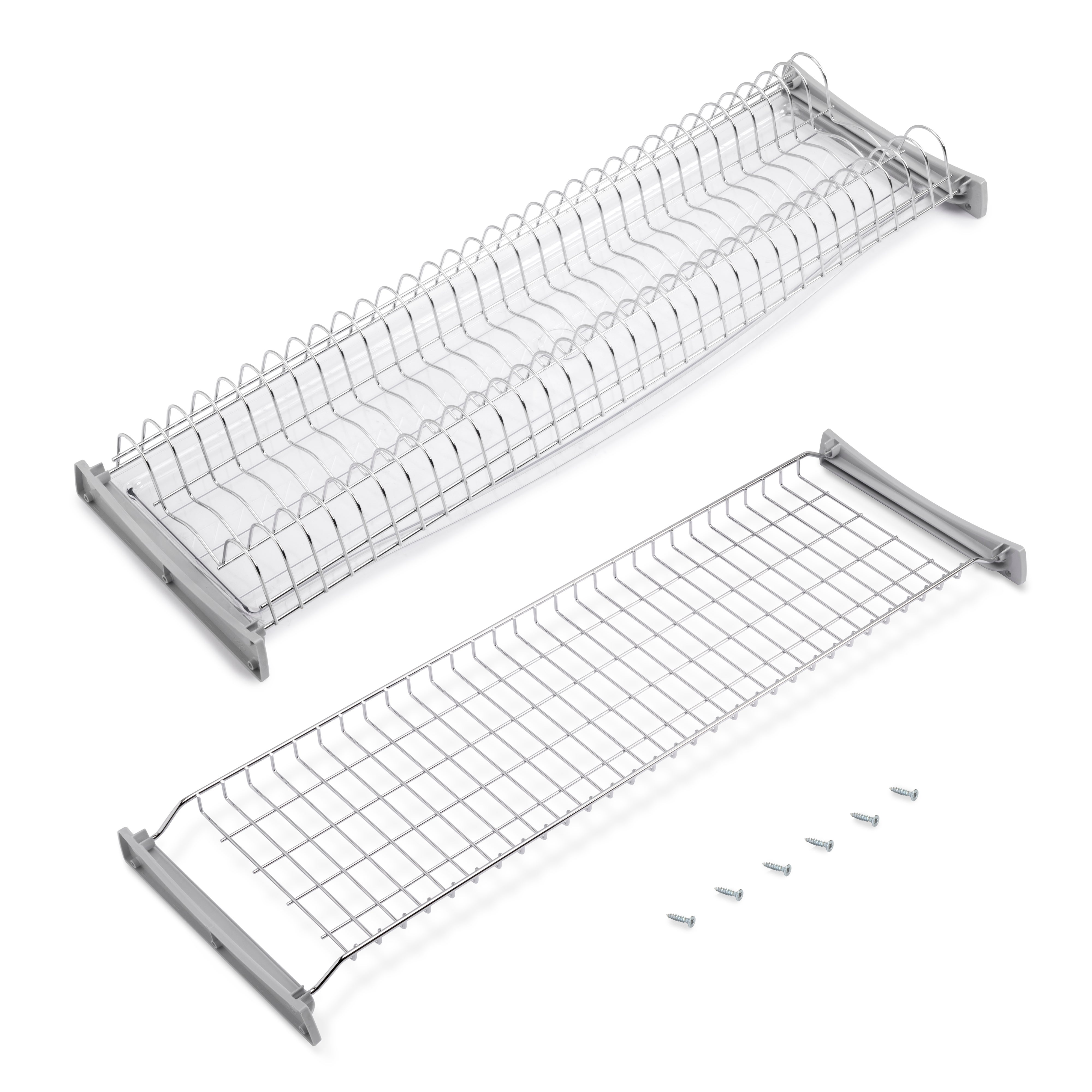 Emuca Ociekacz do naczyń Suprastar do modułu, 900, Stal, Chromowane