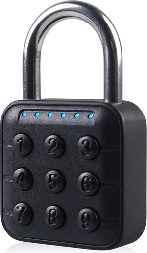 Serrure à Code Numérique 1-11 Chiffres - Pour Armoires, Alliage Zinc, Installation Facile, Sans Clé