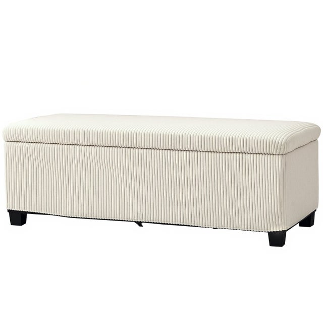 Banquette Capitonnée Blanche Style Baroque – Canapé 2 Places Récamier – Palazzo INT