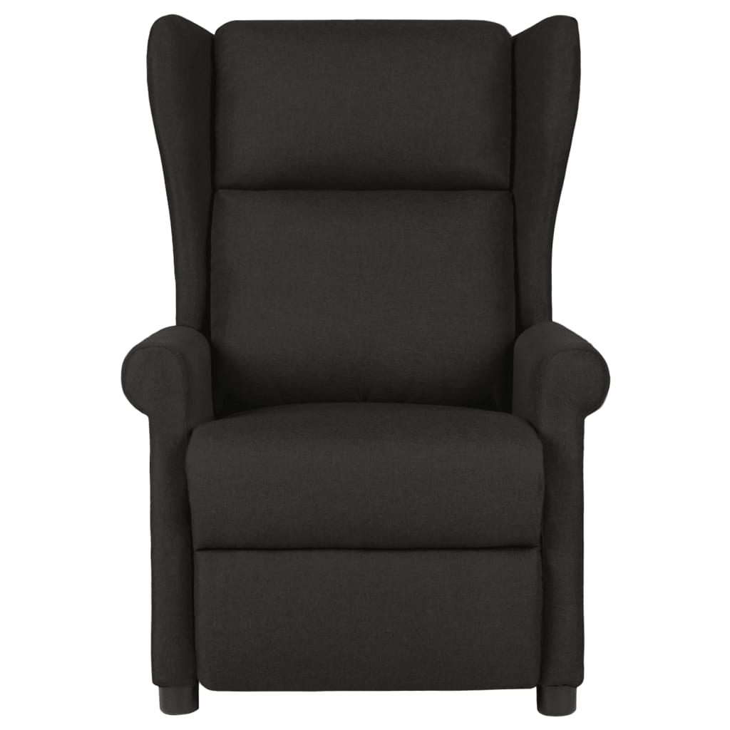 Fauteuil de massage noir en tissu - 2