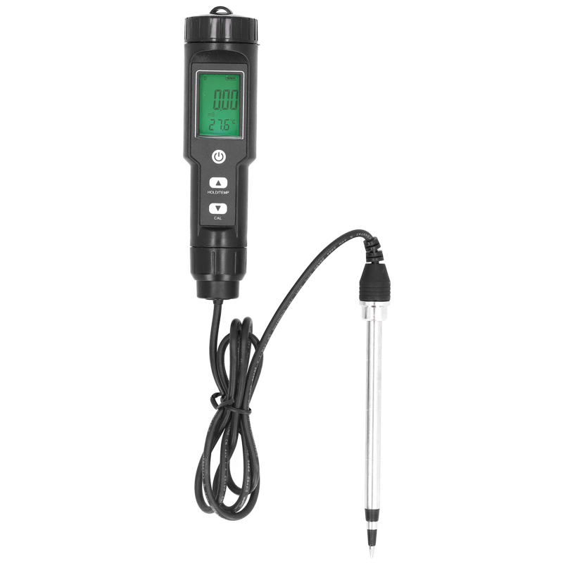 Soil EC Temperature Tester with Backlight Portable Conductivity Meter ...