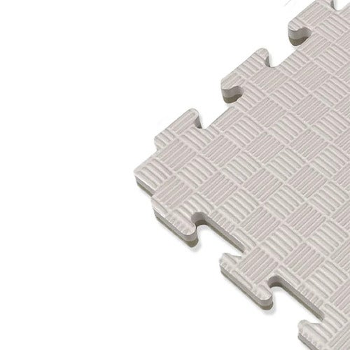 Artatami® Tatami Puzzle 1x1x20 mm Branco - Verde Pacote Econômico [10 Unidades] Artes Marciais. Caratê, Judô e Taekwondo, Espuma EVA. Antiderrapante. - 9