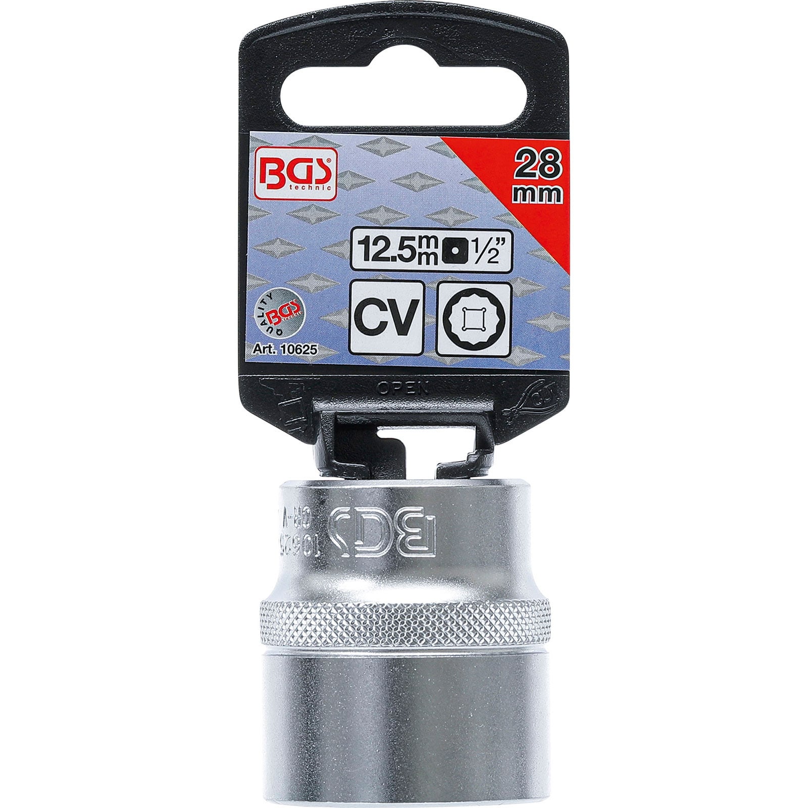 Douille pour clé, douze pans | 12,5&nbsp;mm (1/2