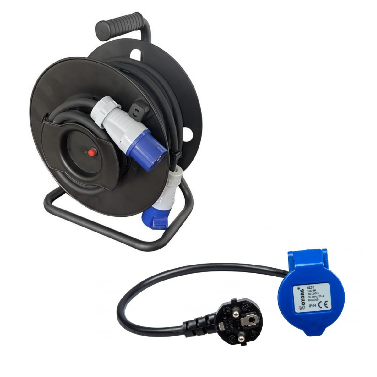 Enrouleur De Câble électrique Chantier L.25m HO7RNF 3G2.5