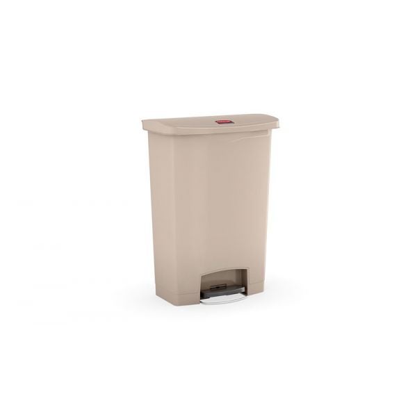 Rubbermaid Commercial Products Slim Jim collecteur gris clair 60 litres