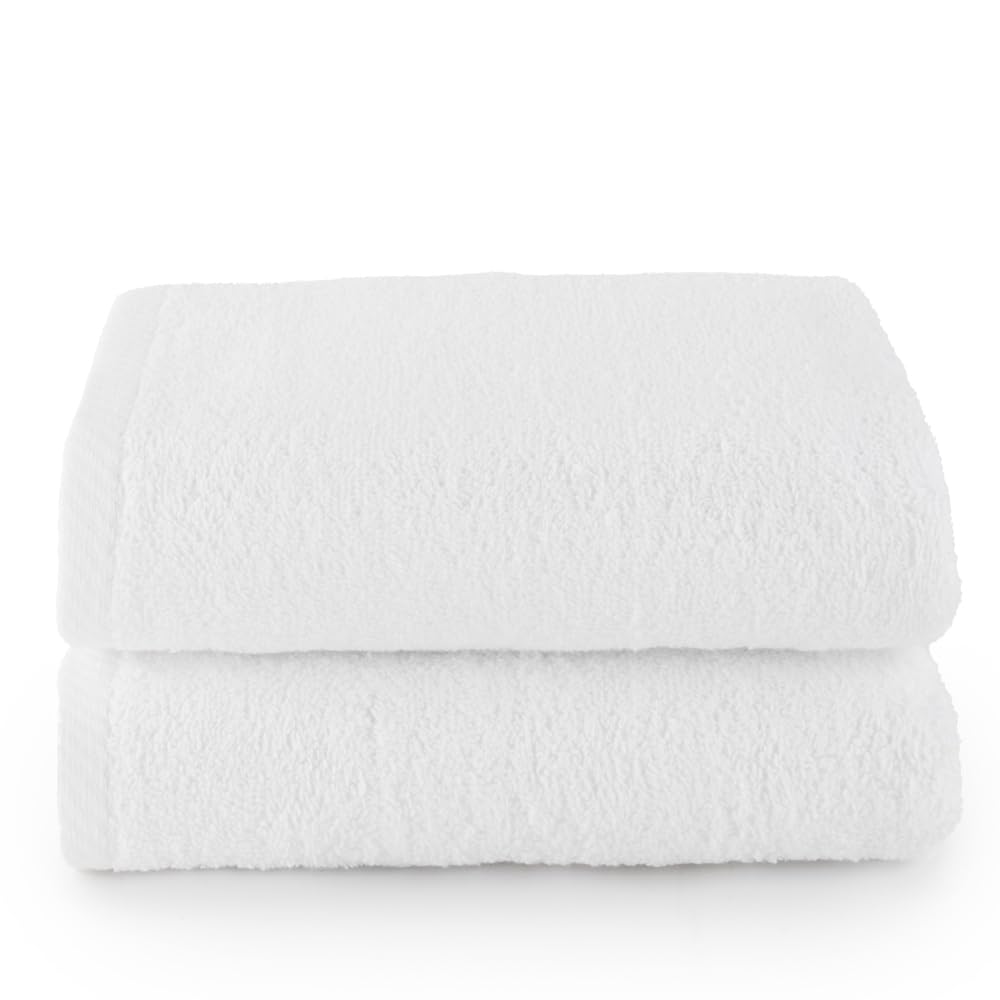 MERCURY TEXTIL Set 4 Asciugamani: 2 Bagno 130x65 Cm E 2 Mano 100x50 Cm In 100% Cotone 500 Gsm - Colore Fucsia, Morbidi E Assorbenti