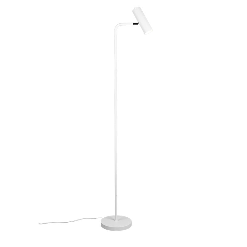 Lampa podłogowa MARLEY biała 1xGU10x5W metal wym:151x23x23cm IP20 Trio