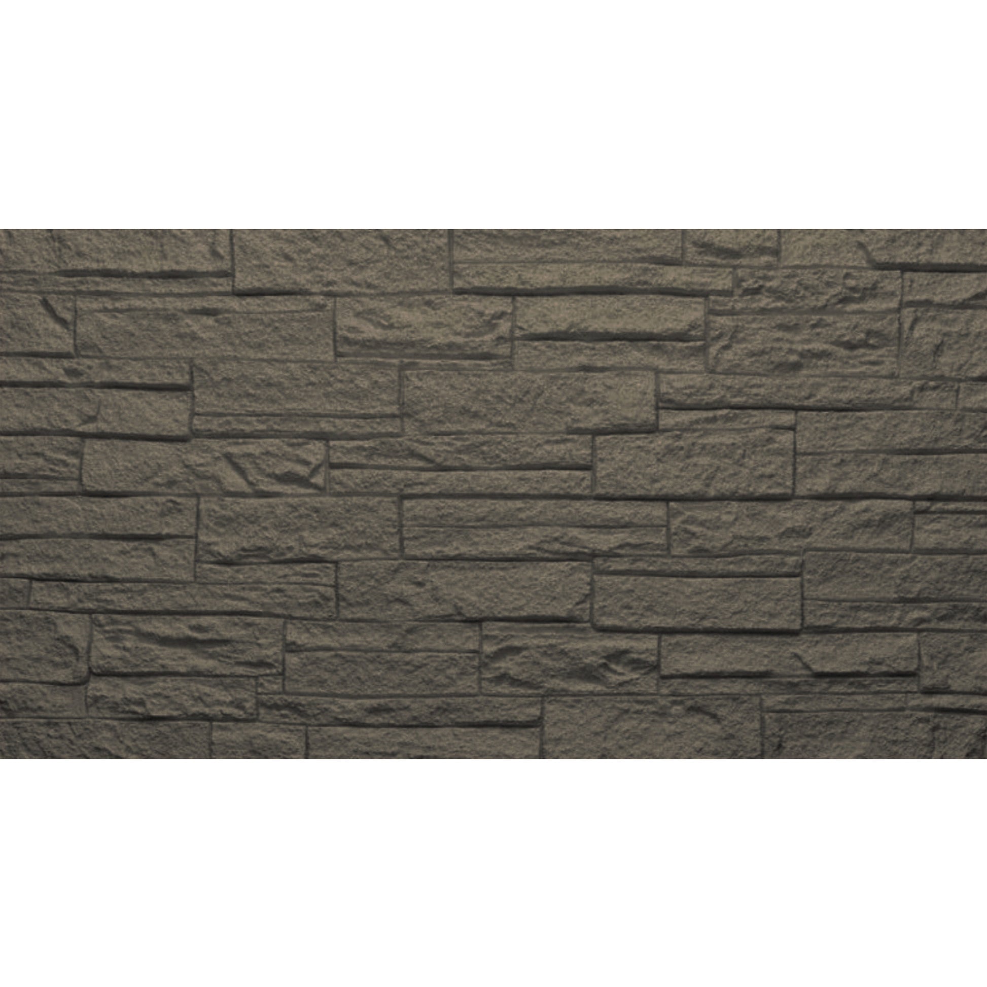 Zestaw dekoracyjnych paneli 3D z efektem cegły i kamienia, 12 szt., 8,6 m2, okładzina ścienna PU, 120 x 60 x 2,5, kolor łupkowy szary