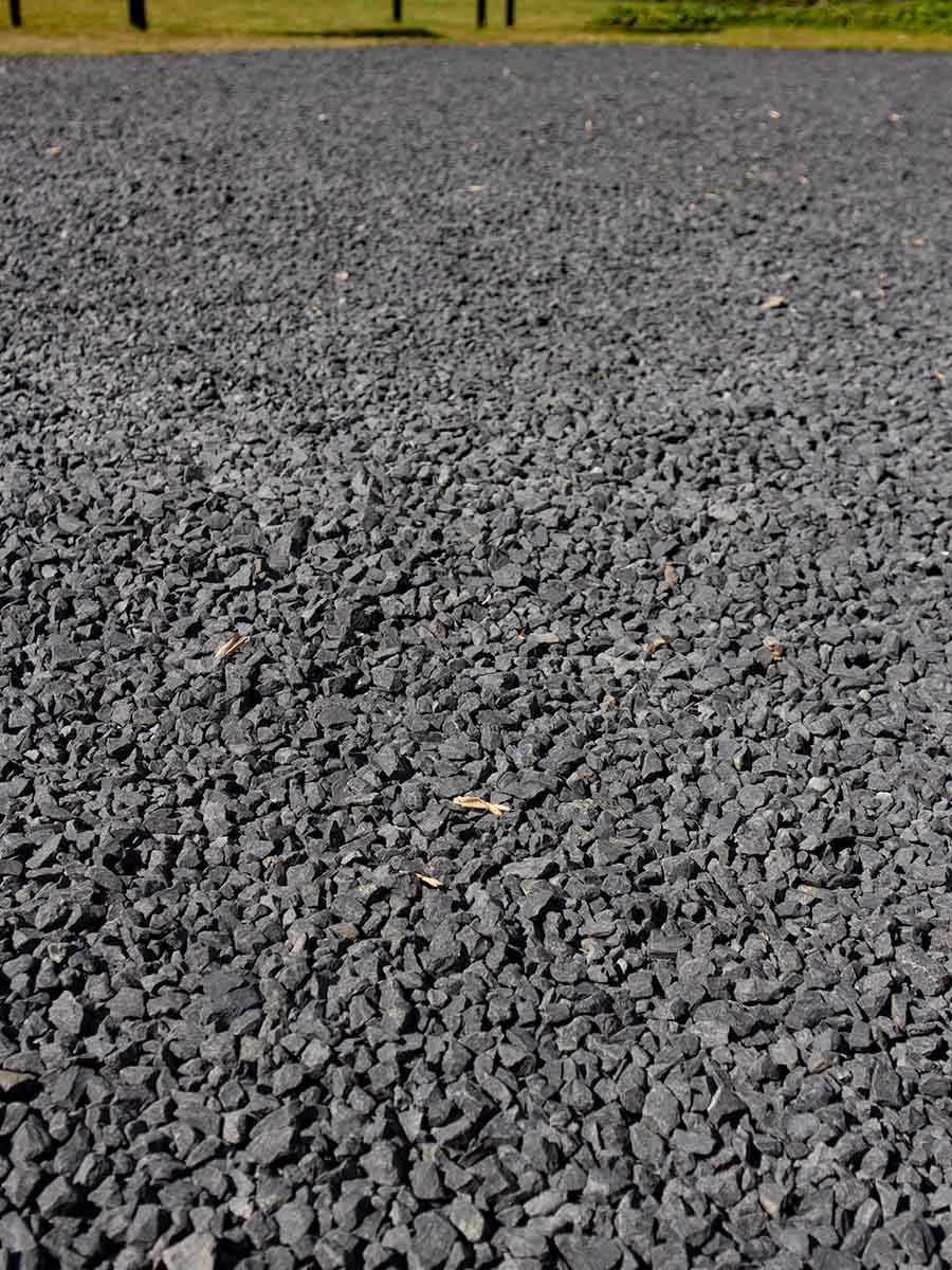 Grava Basalto Negro 12 - 20mm 500 kg Big Bag 0.35m3 Grava decorativa. - 3