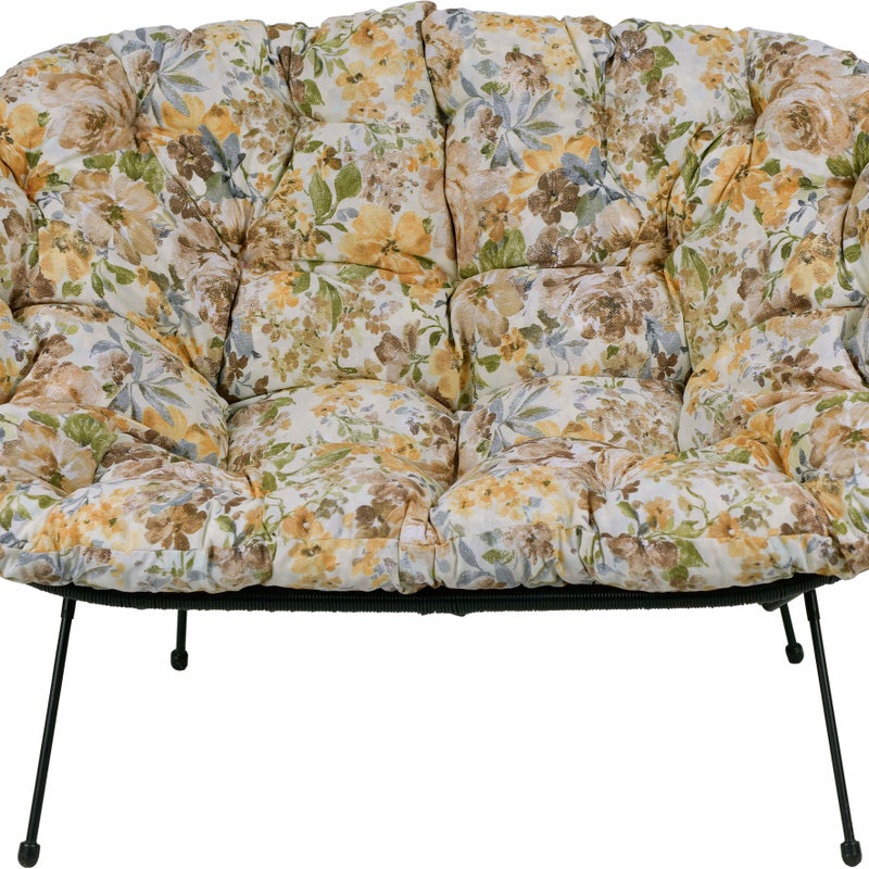 Poduszka na sofę żyłkową AMPO beżowy brązowy 1 szt.