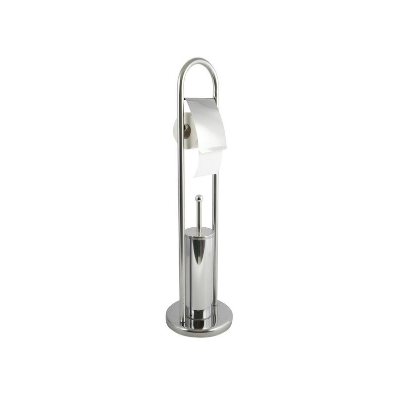 Combiné Wc en Acier Inoxydable Gris MSV | Leroy Merlin