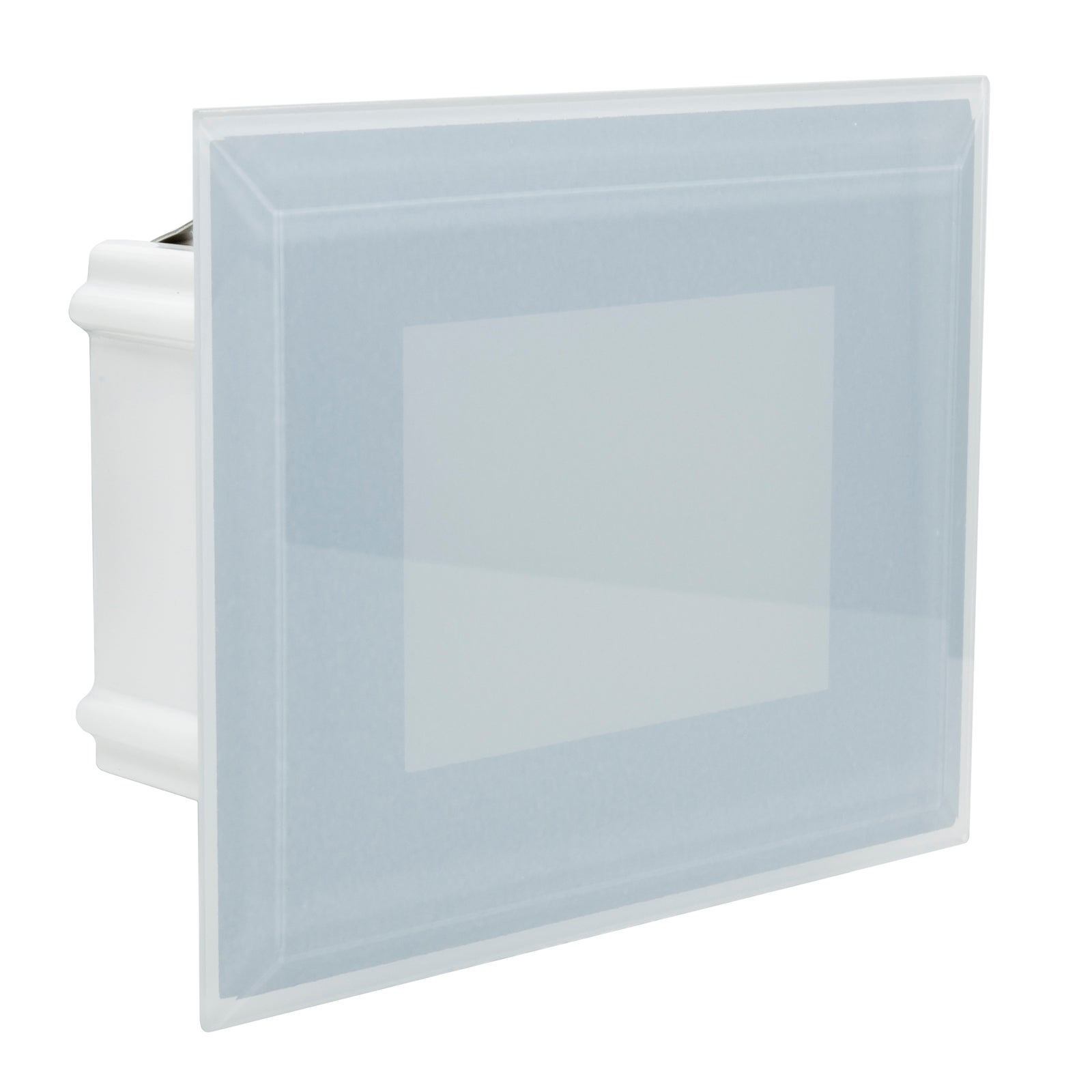 Faretto LED 3W segnapassi vetro IP65 incasso muro scatola 503 luce balcone viale giardino scale gradini 230V 4000K - 2