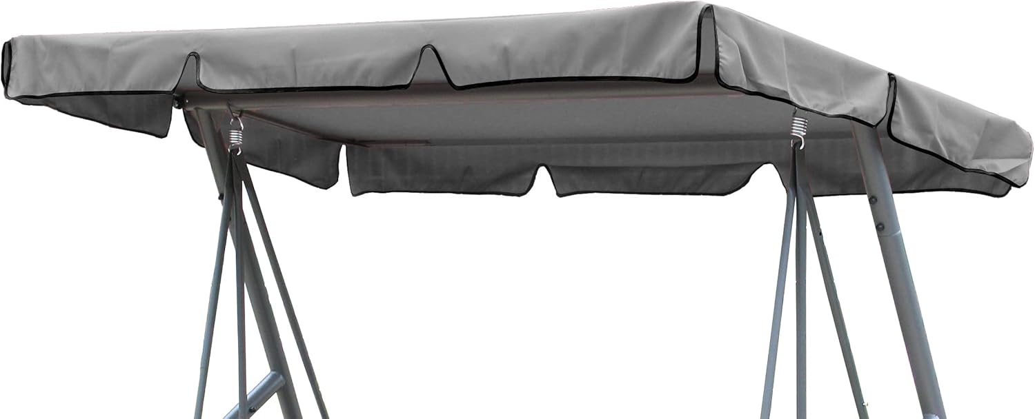 Zamienna uniwersalna szara osłona/plandeka dachu przesuwnego (190*132*15 cm)