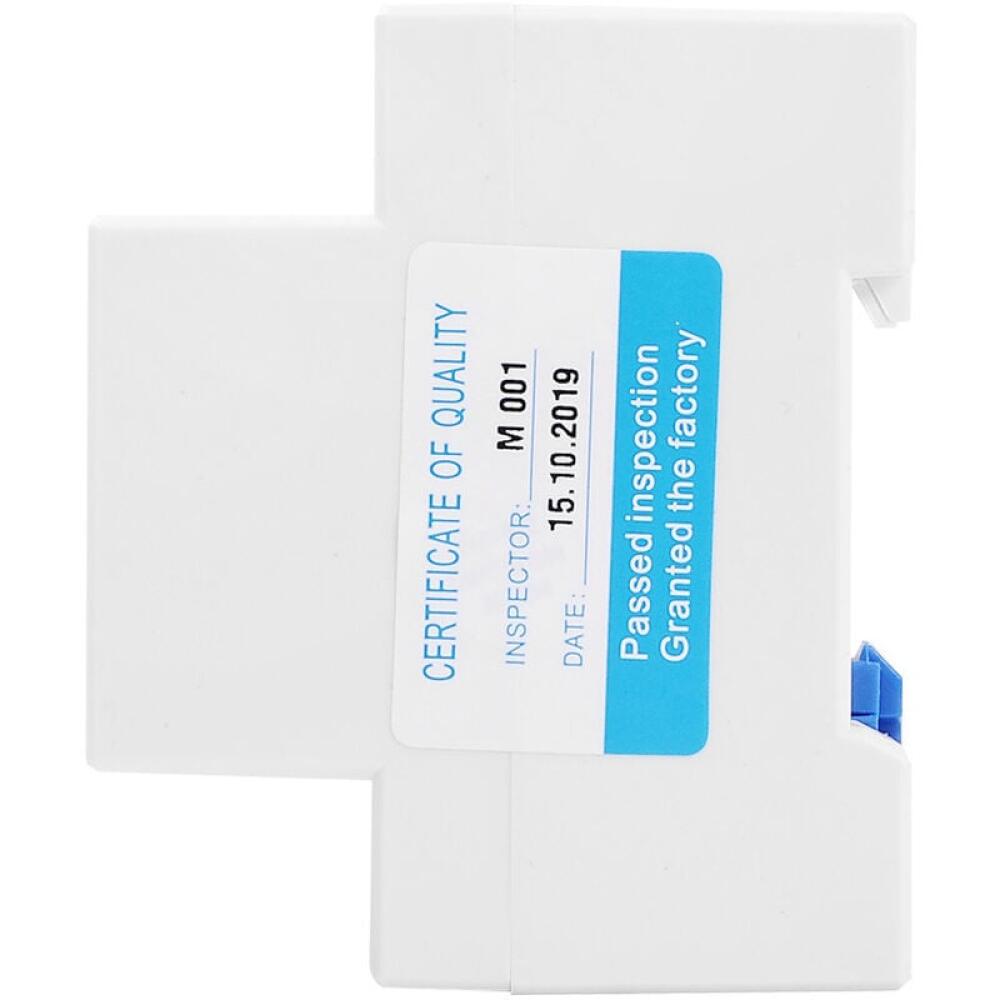 Sous compteur électrique monophasé, certifié MID, 45A max modulaire, Simple tarif, Affichage LCD. - 3