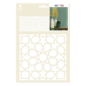 Stencil Grande Per Pareti 33x23 Cm - Modello 3009 Di J BOUTIQUE STENCILS (Corea)