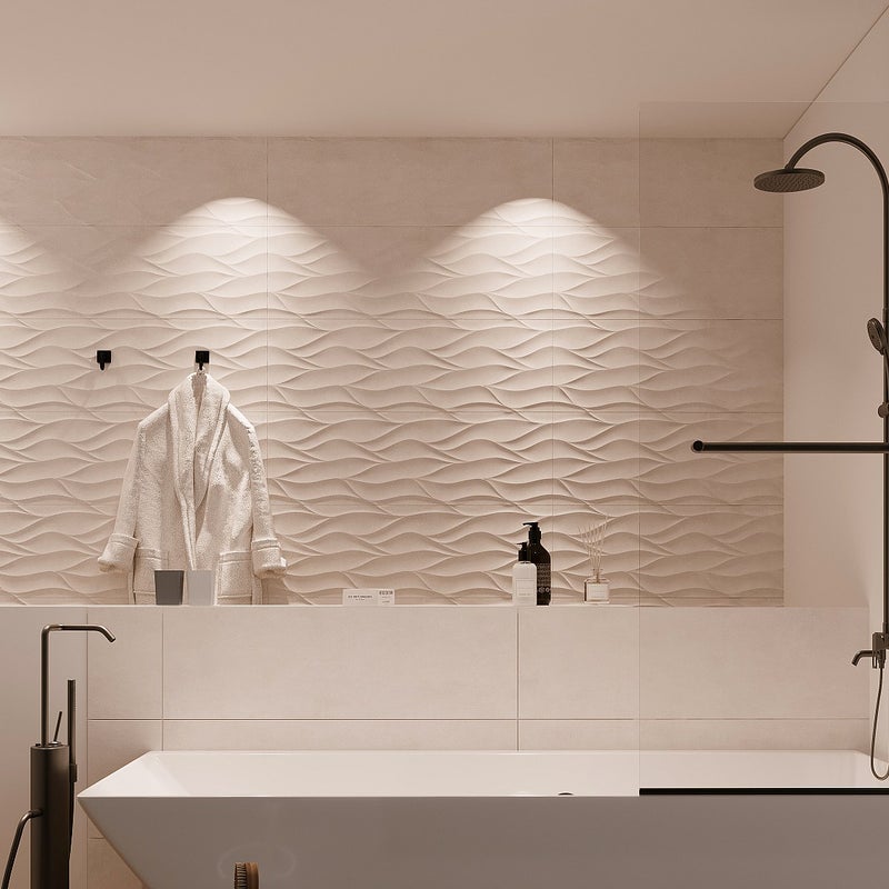 Parawan nawannowy z wieszakiem na ręcznik z metalu w kolorze matowym czarnym w industrialnym stylu – 70 × 140 cm – TOBIN