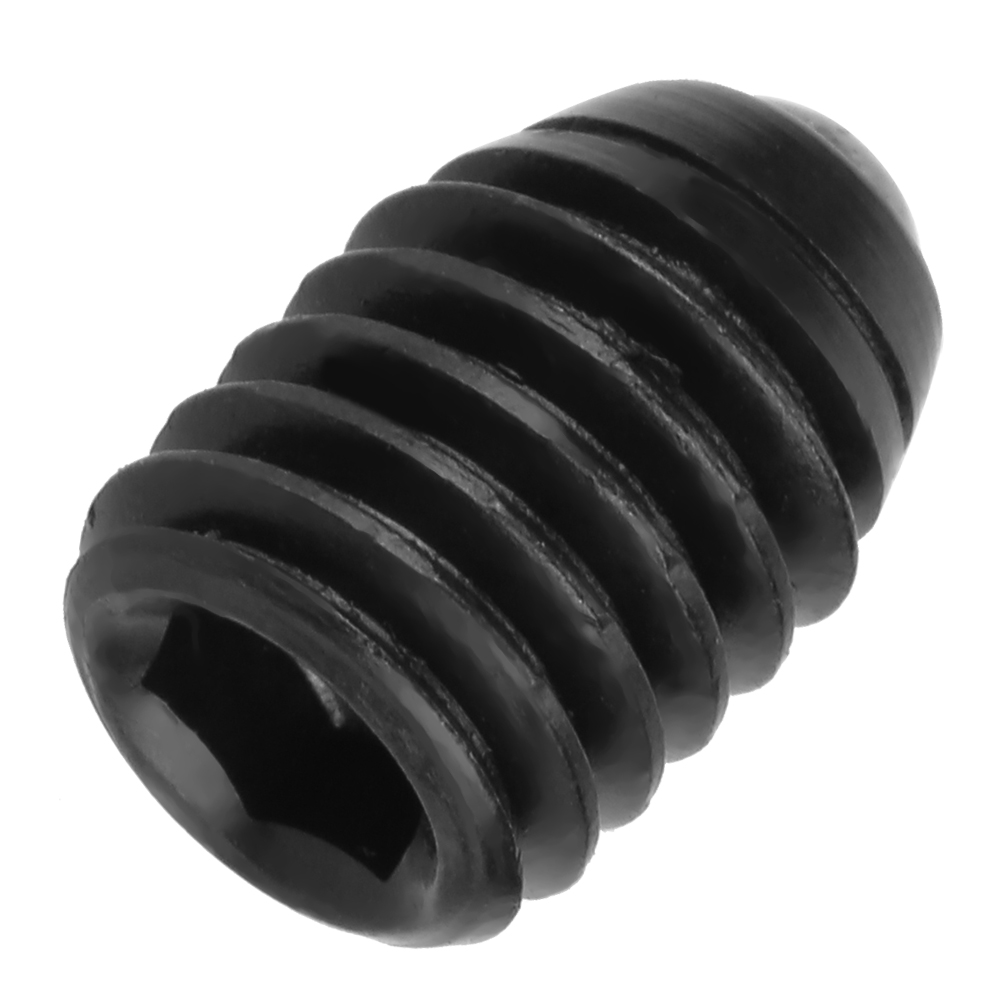 10 pezzi di pistoni a molla sferica con esagono incassato in acciaio al carbonio, filettatura M6 (M6 x 10) - 8