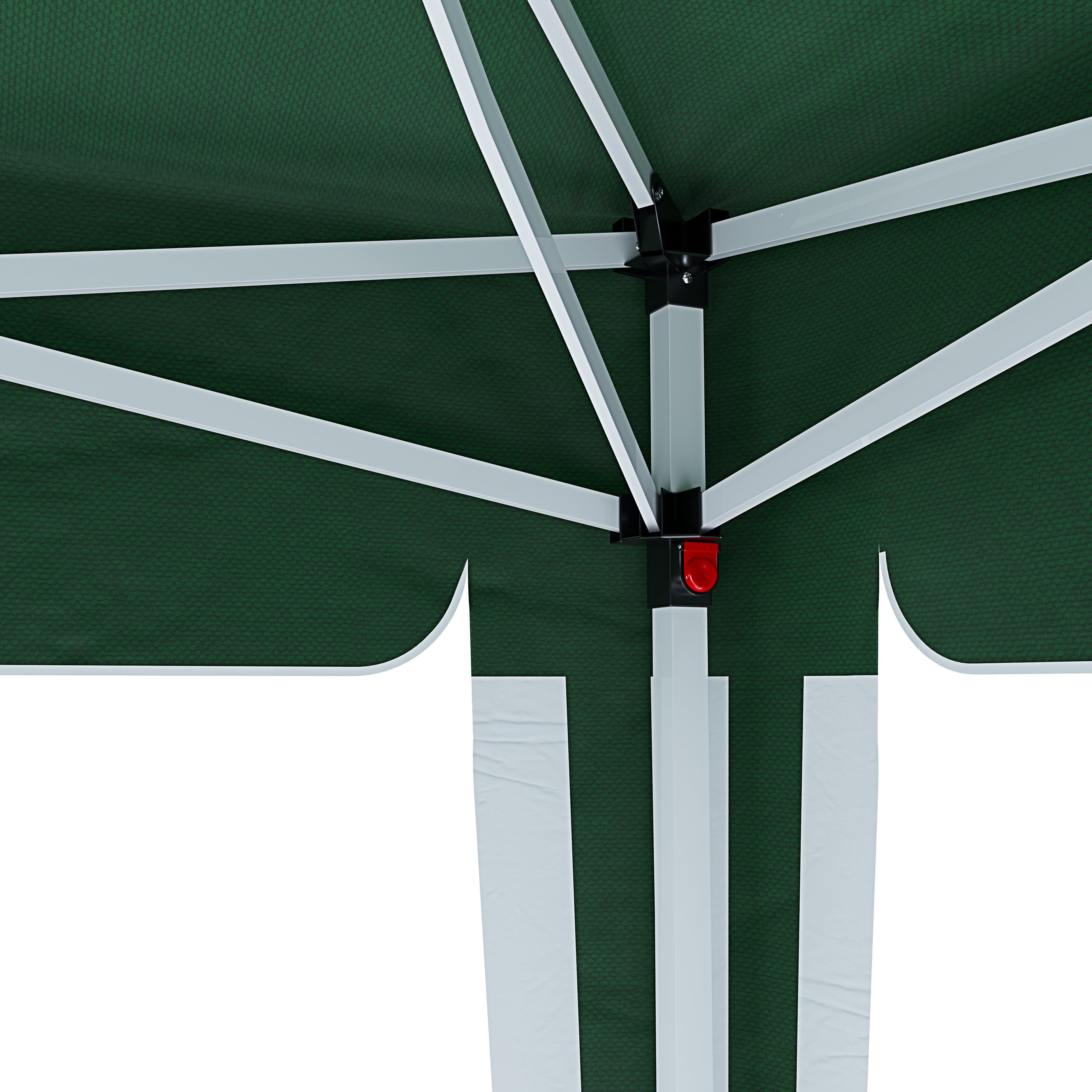 Gazebo Pieghevole 3x3 Metri Depok - Idrorepellente, Struttura Acciaio, 4 Sacche Per Pesi, Trasportabile