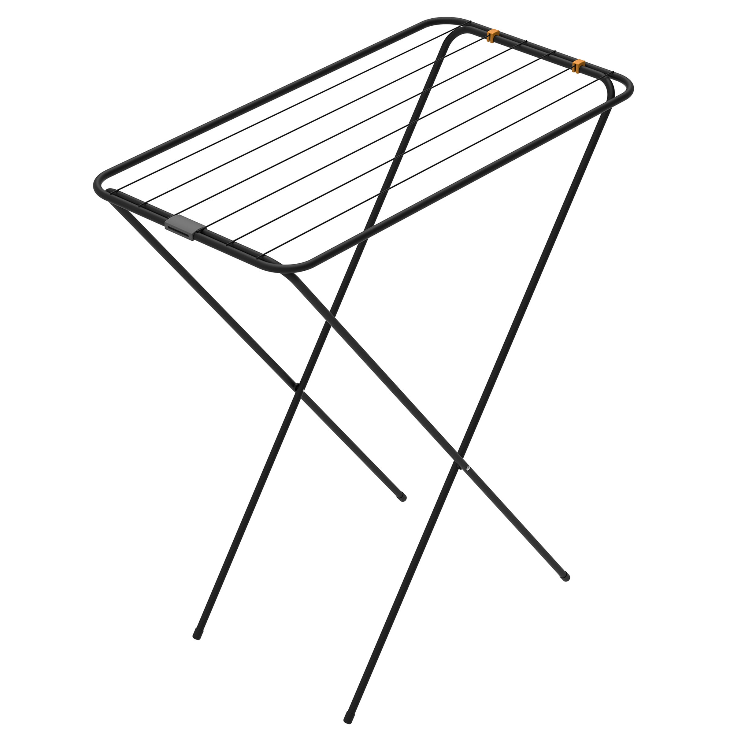 Rörets Suszarka na pranie Rapid - 81 x 41,5 x 84 cm - 7 m powierzchni suszącej - (czarna)