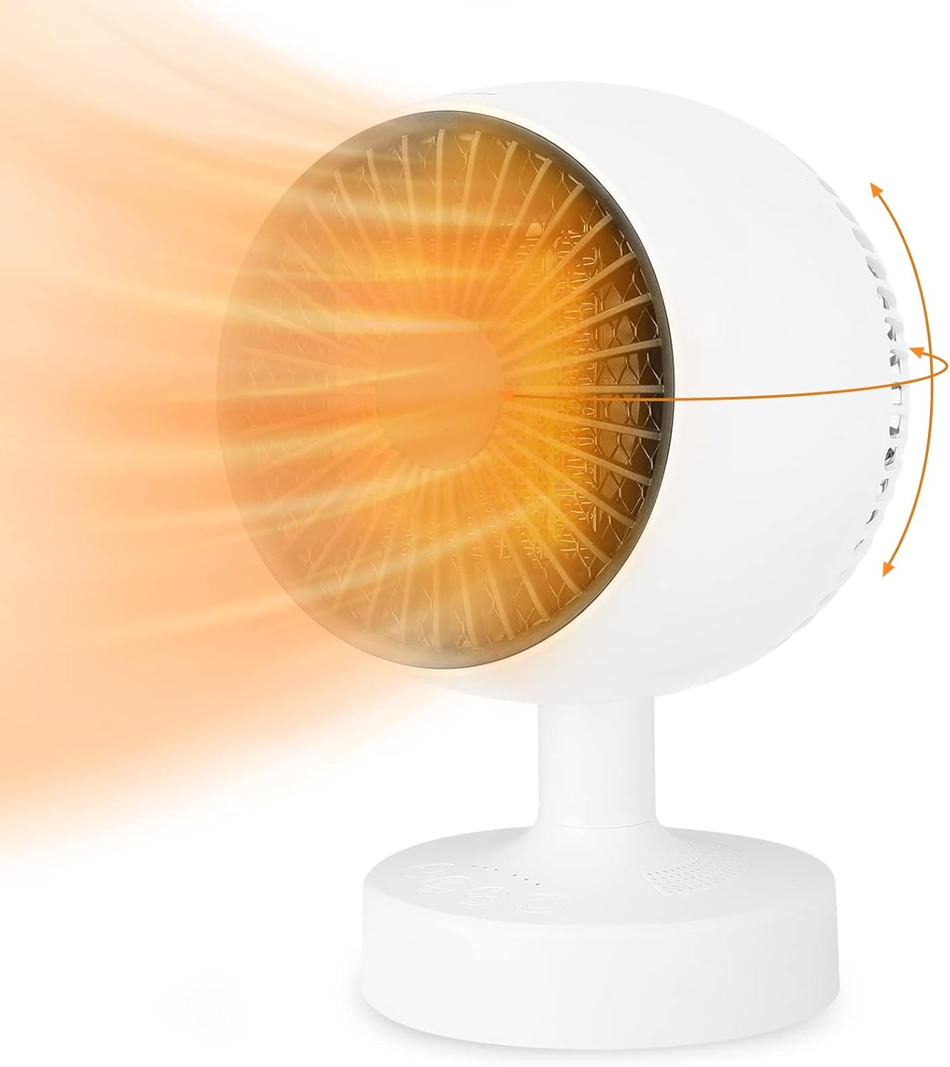 Chauffage Soufflant Radiateur Électrique PTC 500W, Réglage vers Le Haut — free download