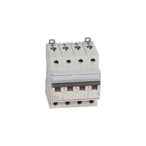 Disjoncteur Legrand Phase + Neutre 10A - 1 Module - Bornes Automatiques - Protection Circuit Électrique