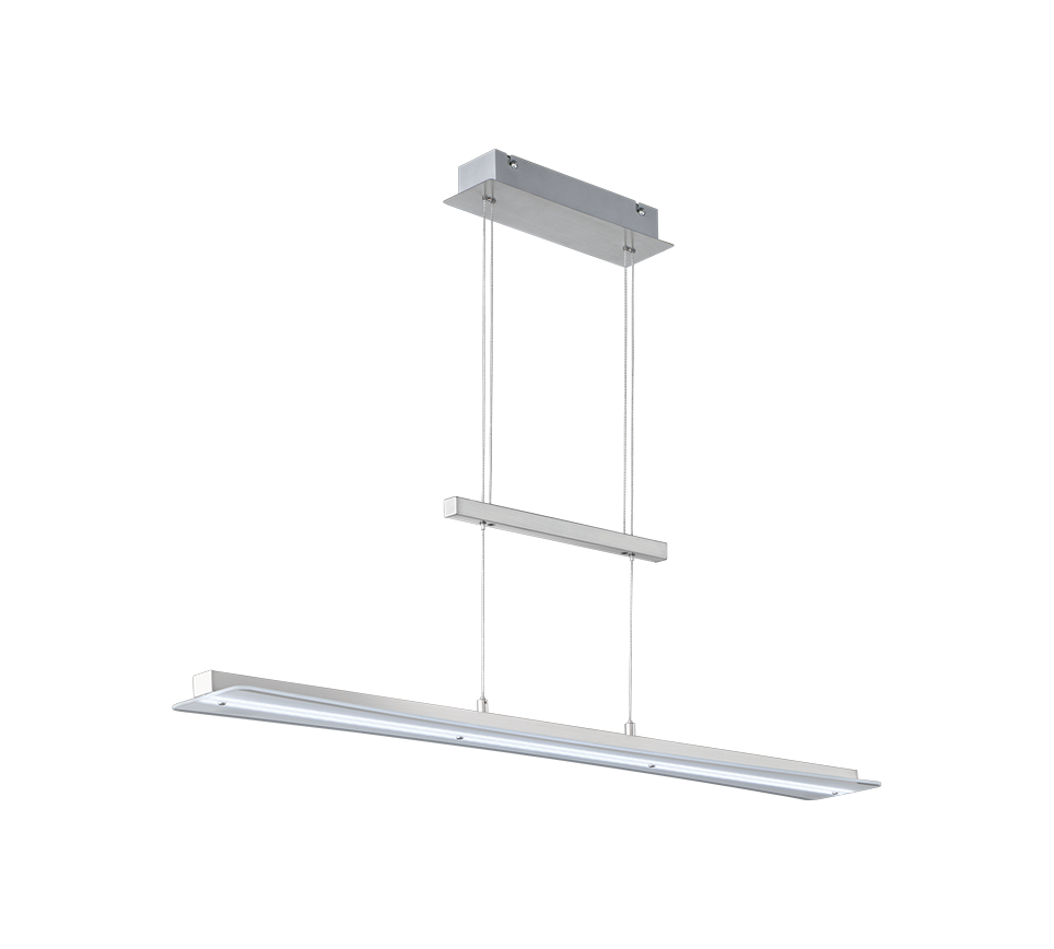 Lampa wisząca LED SMASH 18W Odcienie bieli 1800lm metal srebrno-biała wym:150x100x12cm IP20 RL