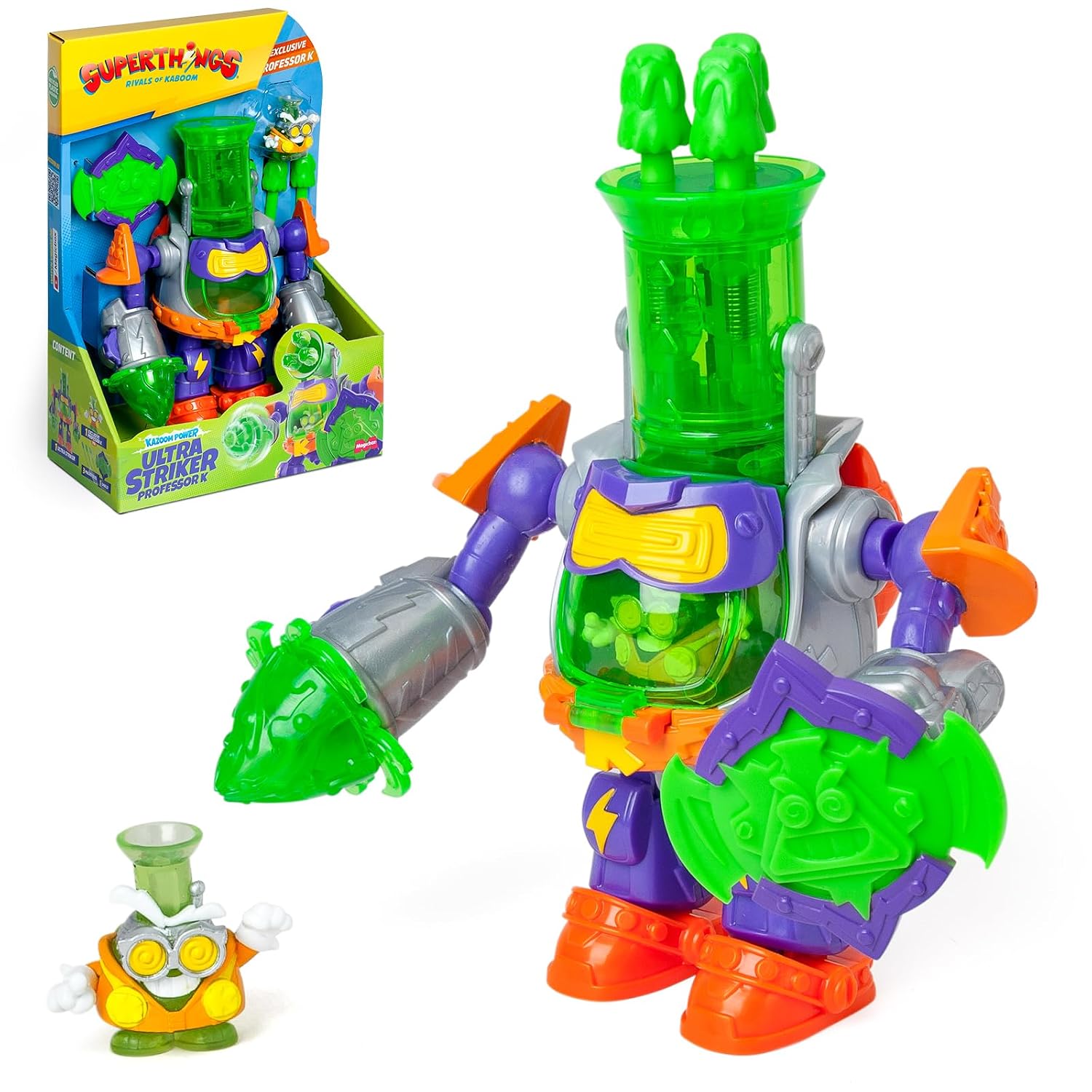 Magic Box Toys Superthings Kazoom Power - Ultra Striker Professor K - Imagen 4