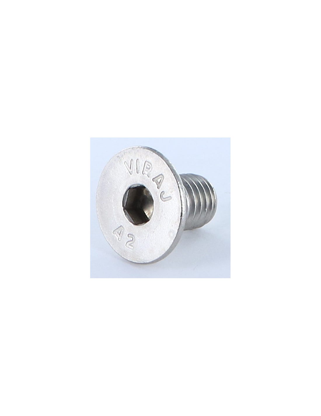 Tornillo metales Inoxidable A2 FHC cabeza fresada cavidad hexagonal ...