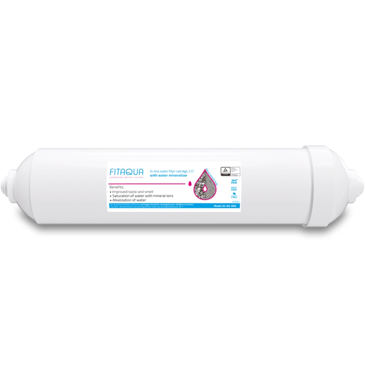 Cartuș Mineralizant FitAqua AC-IL-MIN, Inline 1/4