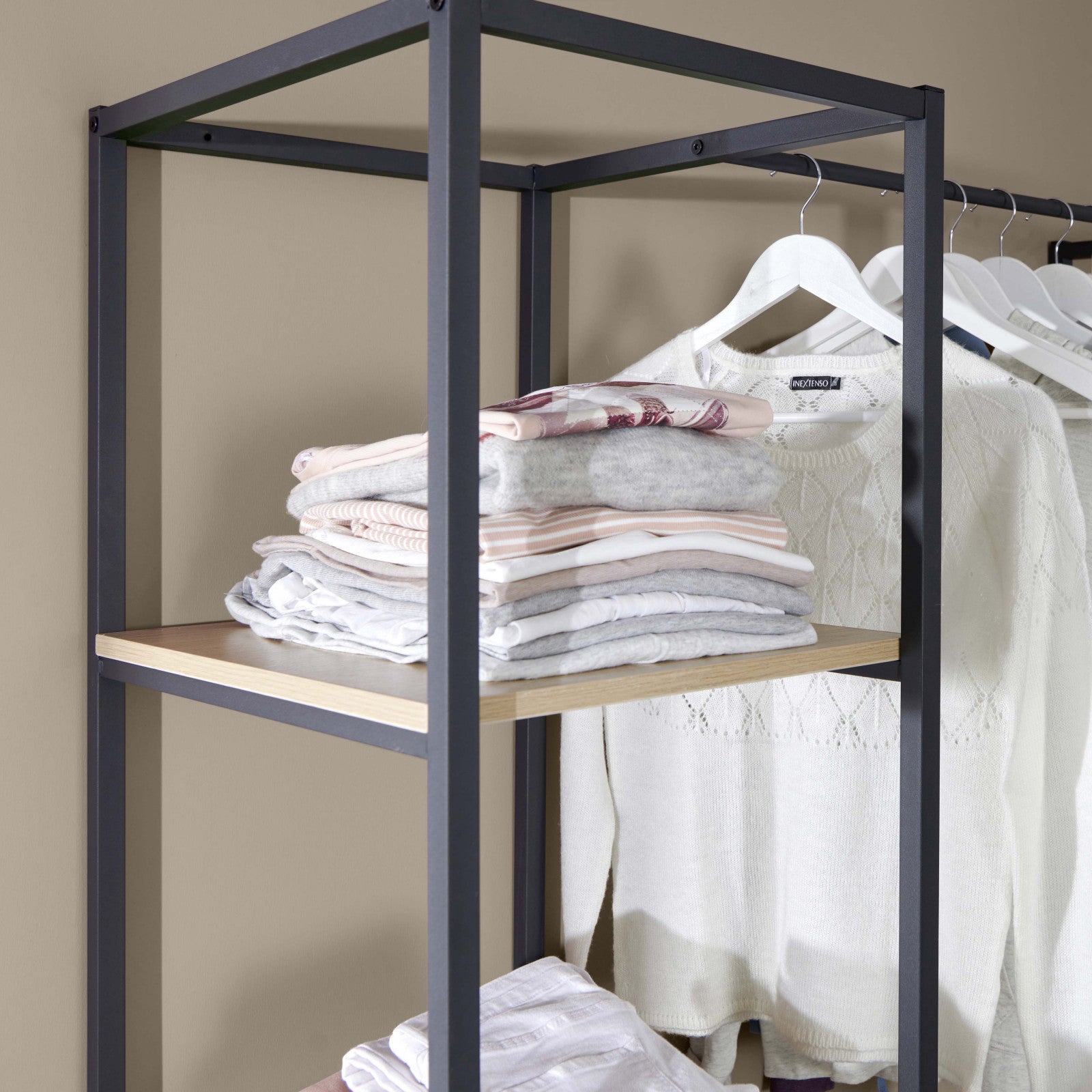 Portant vêtements bois et métal KLEID - Lot de 2 - 5