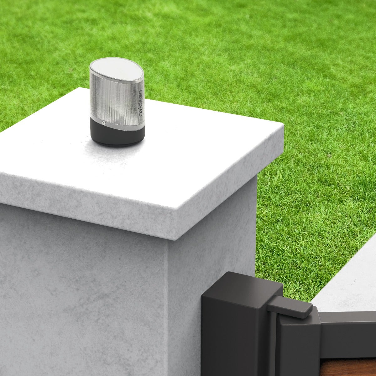 Motorisation solaire pour portail à battants - Moteur à vérins - Teha SE - 4