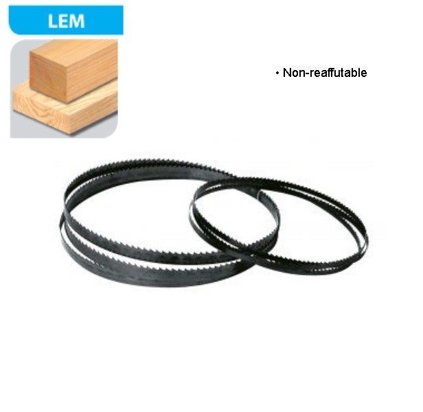 Lot 3 Lames Scie à Ruban Bimétal M42 HSS 1140 X 13 X 0,65 Mm 8/12 Dents
