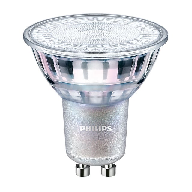 Philips MASTER Value LED Spot GU10 PAR16 3.7W 285lm 60D - 940 Blanc Froid | Meilleur rendu des couleurs - Dimmable - Équivalent 35W