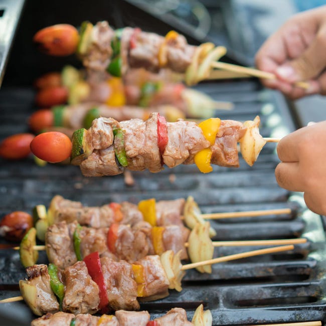 Spiedini In Bambù Naturali 25cm - 100 Pezzi Per BBQ, Frutta, Cocktail, Ideali Anche Per Fontane Di Cioccolato - Foto 4