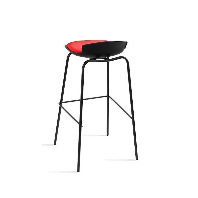 Hoker barowy DUKE czarny/czerwony