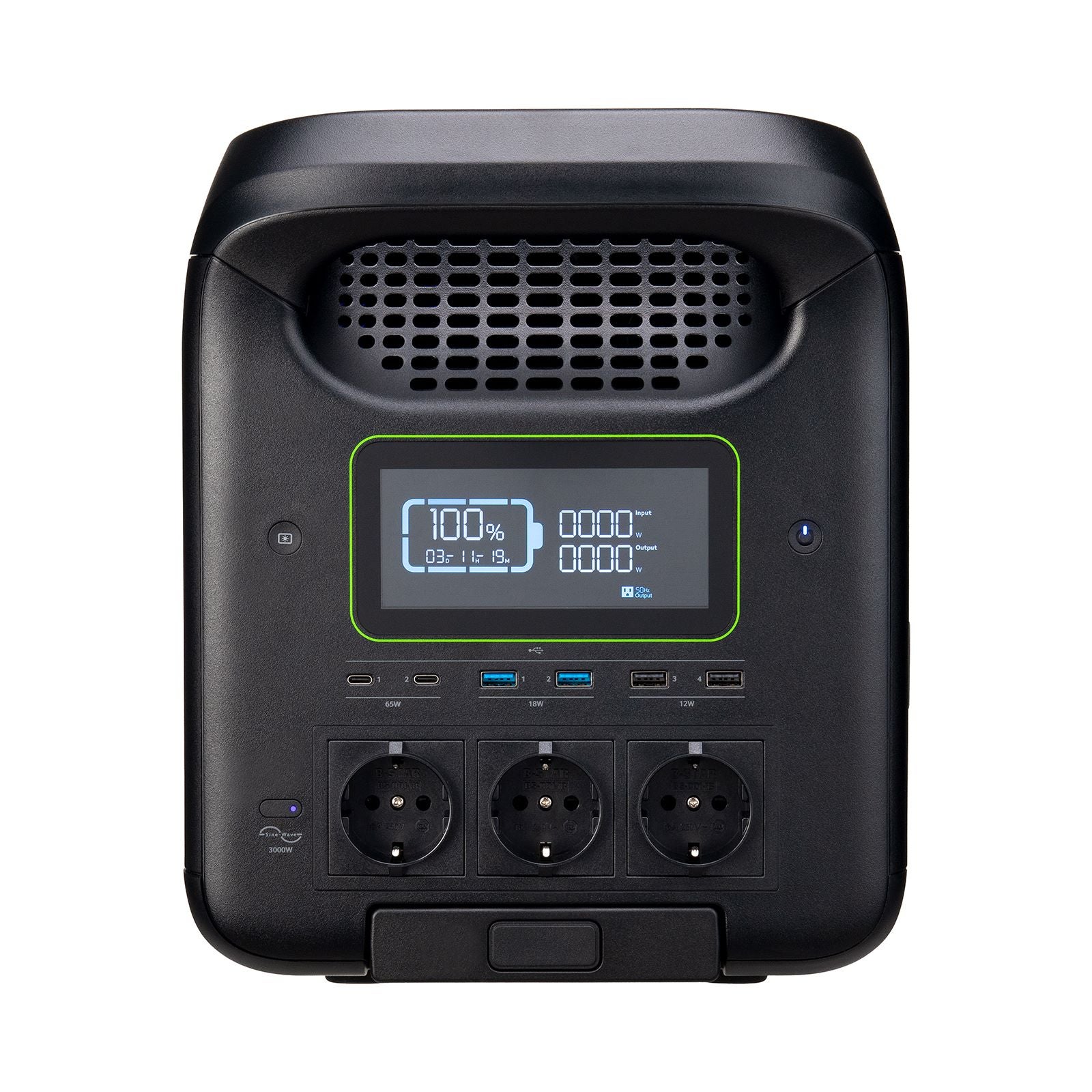 Acer APS312 Stazione Di Alimentazione Portatile 600W (512Wh, LiFePo4): Ricarica Rapida 2h, 9 Porte, Pannello Solare Incluso, Per Campeggio