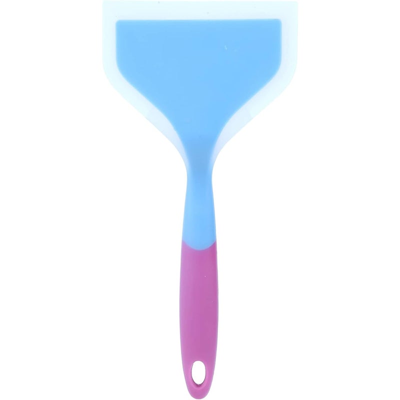 szt. szpatułki do naczyń kuchennych z powłoką zapobiegającą przywieraniu, silikonowe szpatułki z powłoką zapobiegającą przywieraniu i poślizgowi (nieb