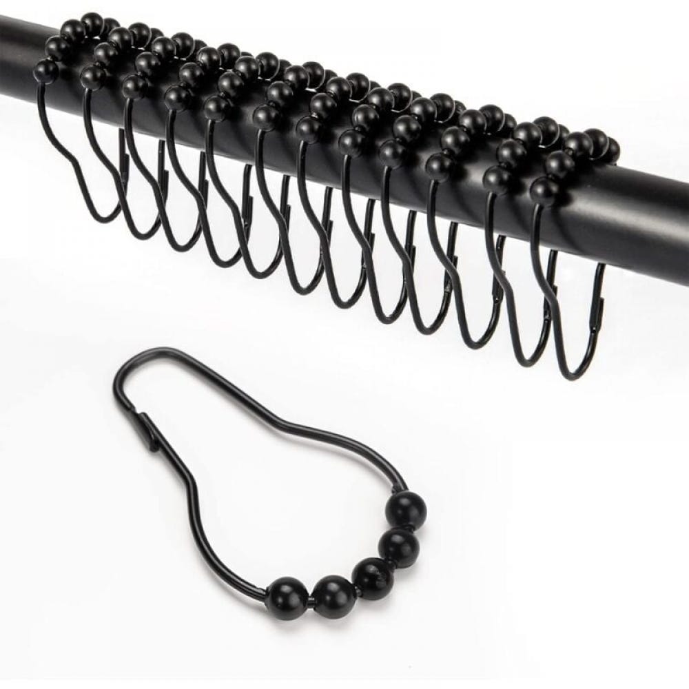Ganci per tenda da doccia con anello da 40 pezzi da 2,2 mm per ordinare Ganci per tenda da doccia con anello da 40 pezzi da 2,2 mm per ordinare