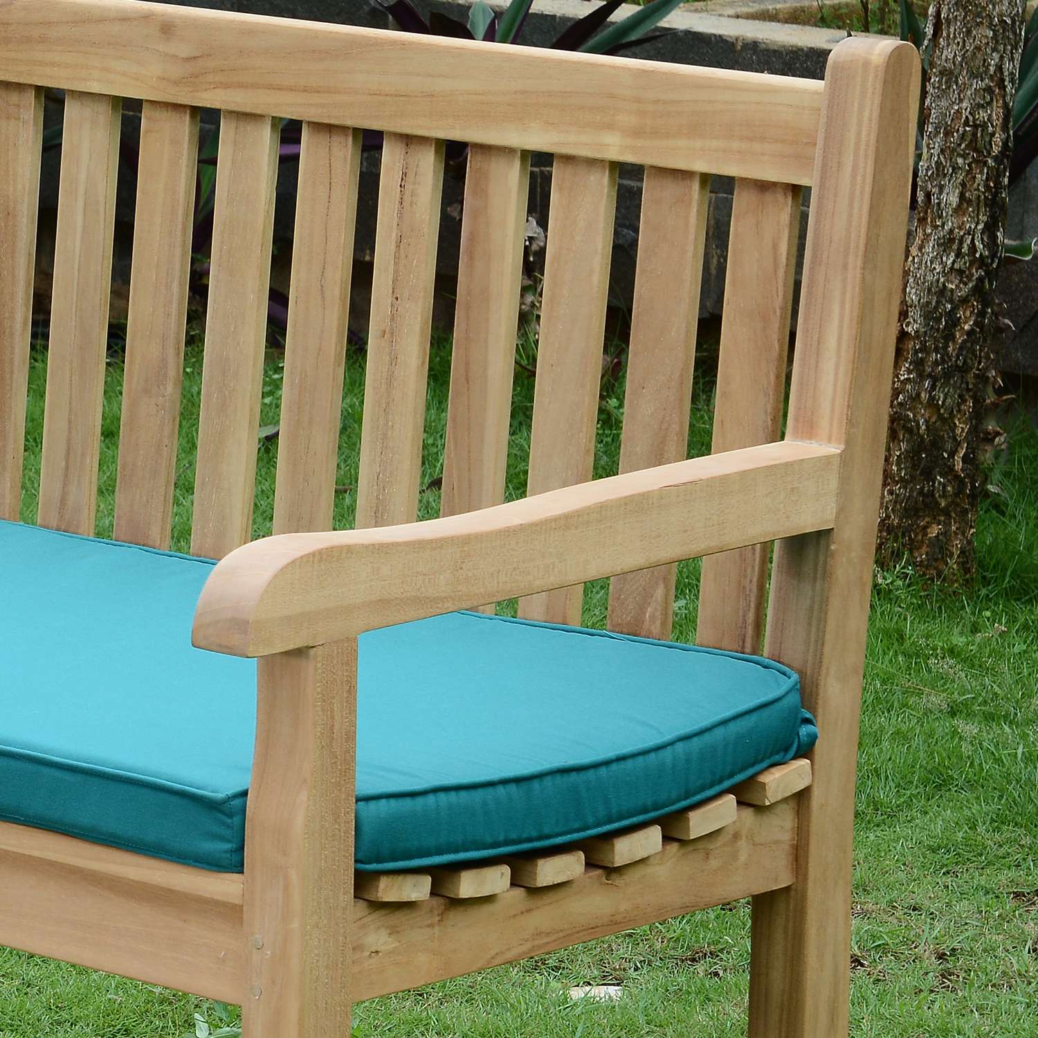 Banc en teck massif Notting Hill 130 cm - 3