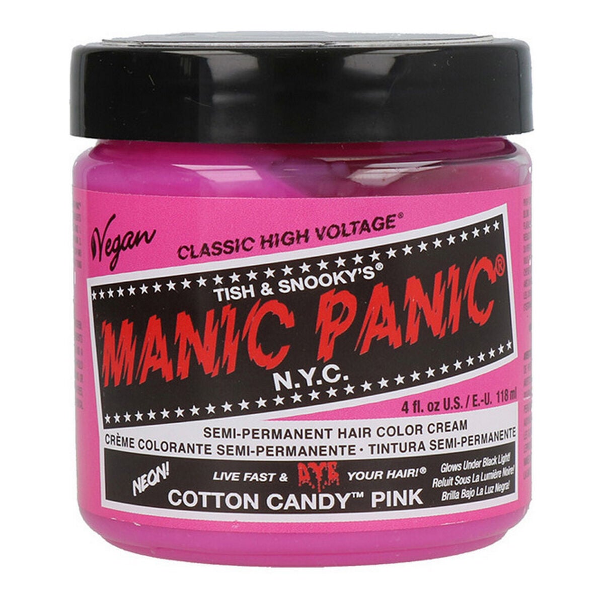 Tinte Permanente Classic Manic Panic ‎HCR 11004 Cotton Candy Pink (118 ...