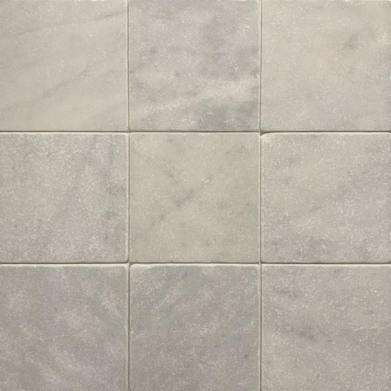 Carrelage sol/mur en marbre blanc - 10 x 10 x 1 cm - Vendu au m² - C-NEGOCE - 2