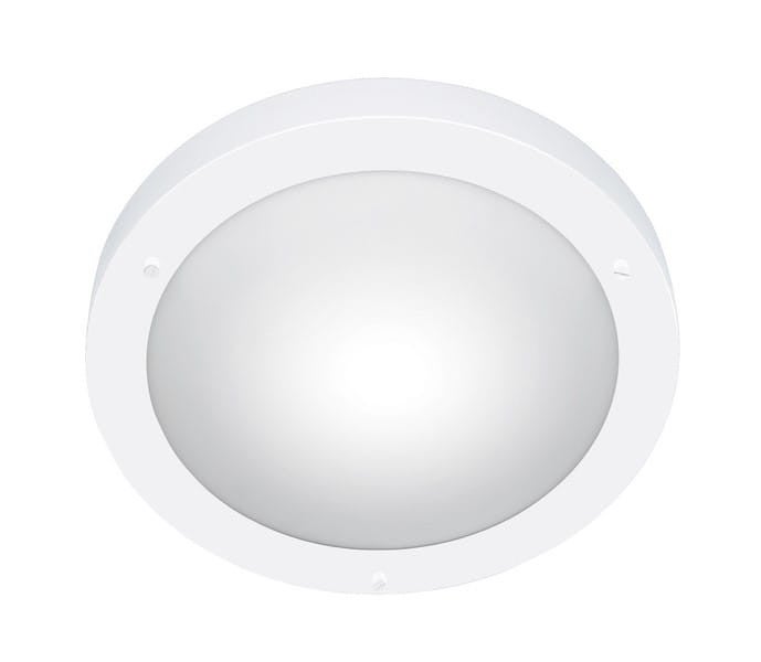 Plafon Condus okrągły biały 1xE27x20W wym: 8 x 31,5 cm IP44 metal Trio