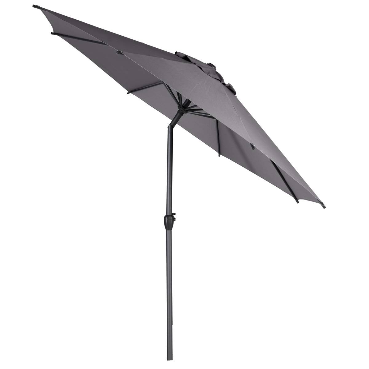 Parasol droit rond Loompa Ardoise - Hespéride - 3
