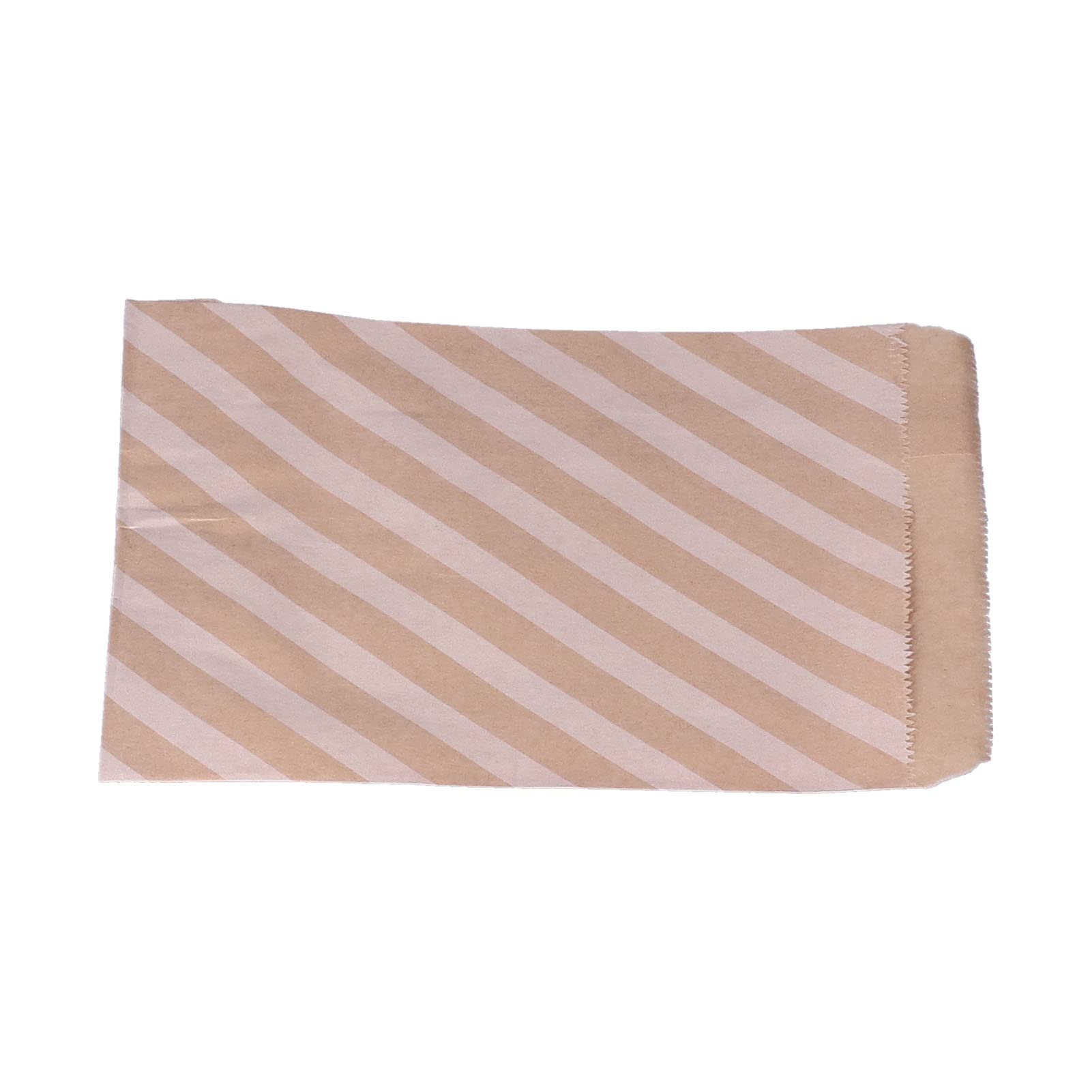 Paquete De 100 Bolsas Grandes De Papel Kraft Blanco 40 X 15 Color