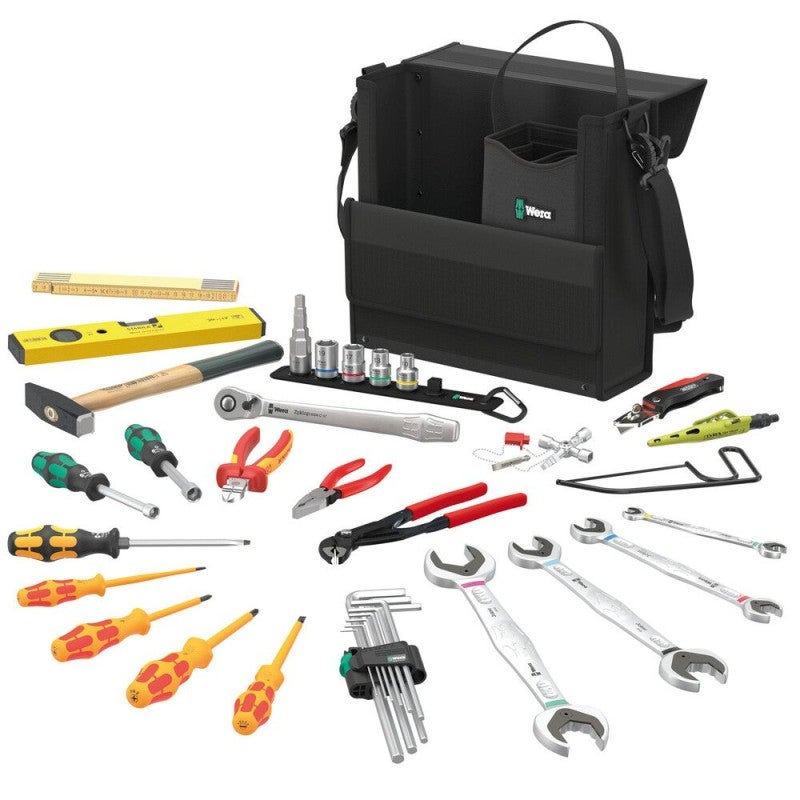 Jeu d'outils Wera 2go SHK 1 pour utilisation dans le secteur sanitaire ...