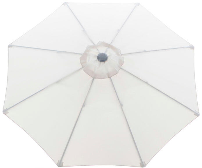 Plandeka na parasol poliestrowy beżowy 250x250 cm
